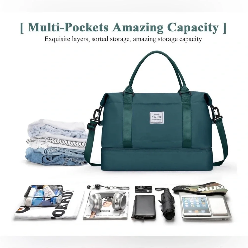 Floless Stylish Slate Duffel Bag for Men unisex
